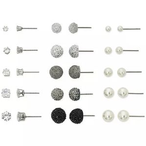Mega box Earrings Stud Set